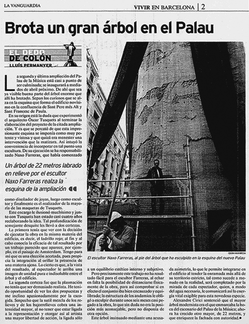 La Vanguardia, 24 de enero 2004